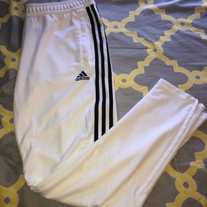 Adidas Women’s Size L White Joggers